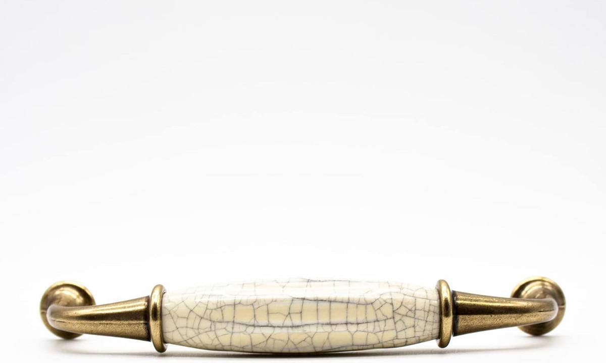 MÖBELGRIFF Vintage 4er-Set 144x33 mm - Goldfarben, Metall (2/3.5/14.4cm)