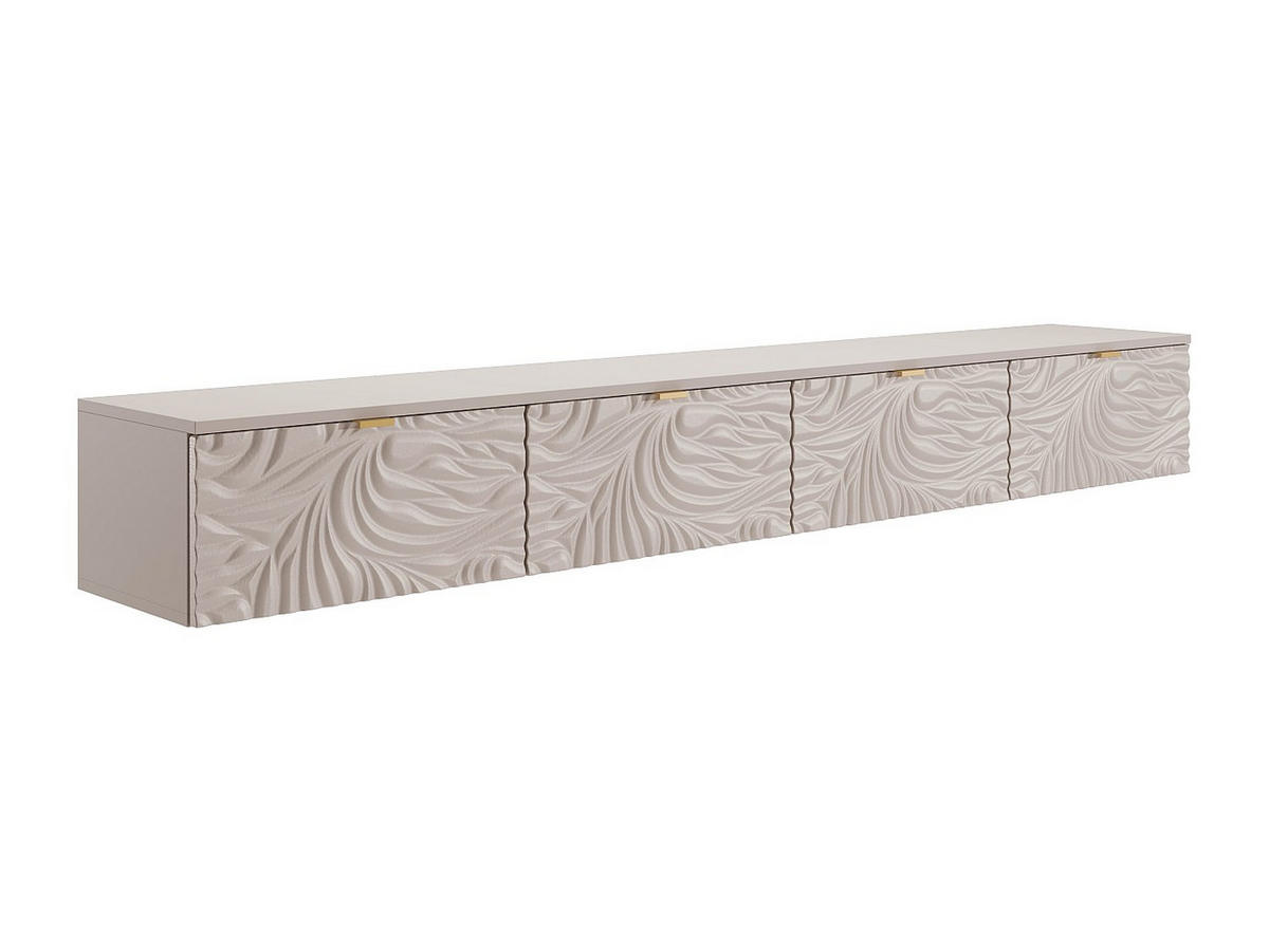 TV-HÄNGESCHRANK - 199.9 x 32 - holz - beige Rinarel - Beige, Holz (199.9/25/32cm) - Vente-Unique
