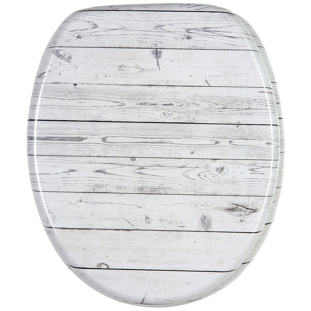 Sanilo Wc-Sitz Grau 38x6x47 cm