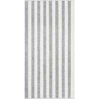 HANDTÜCHER BOLD STREIFEN 6277 GRAU-NATUR - 76 - Grau, Textil (50/100cm) - Cawoe