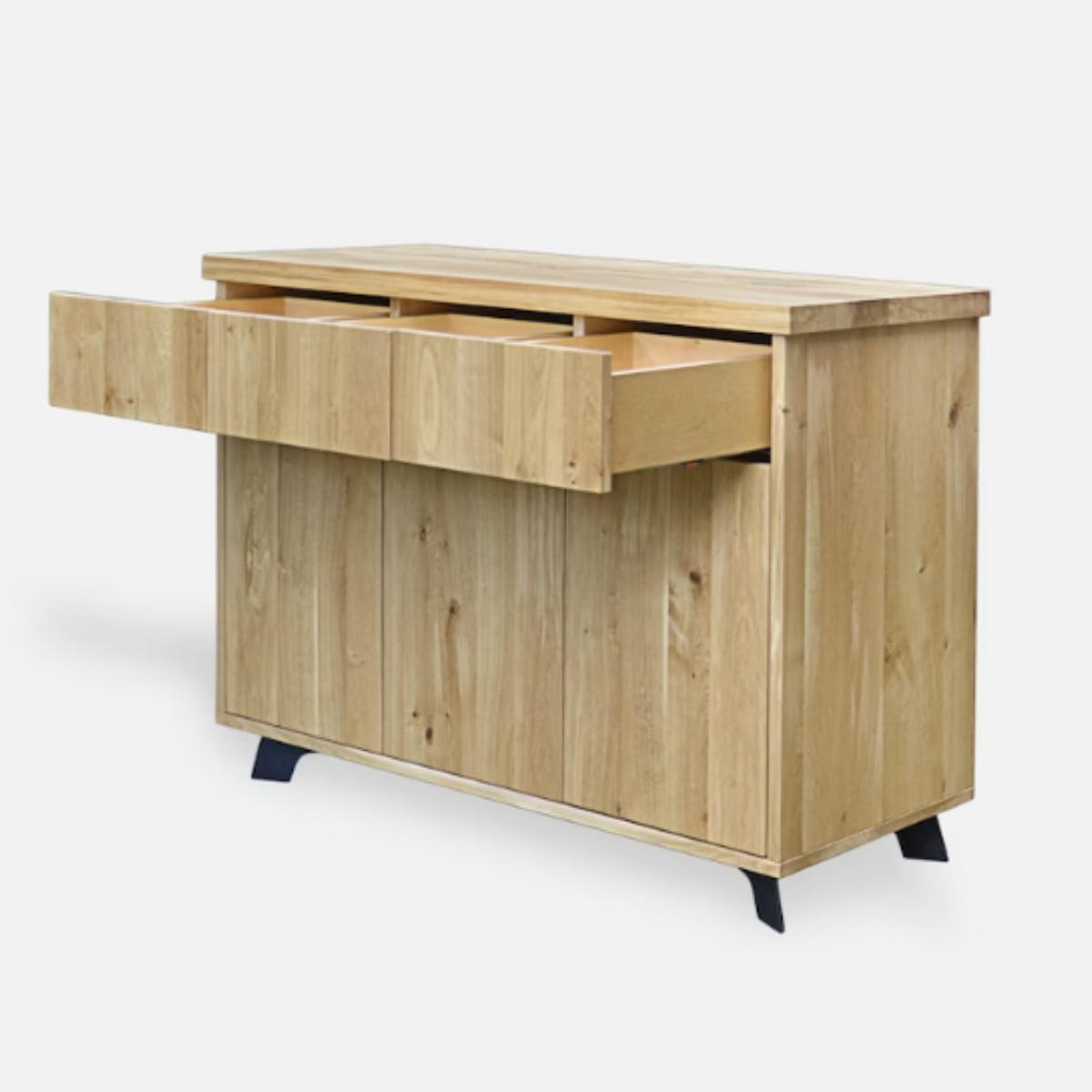 EICHENKOMMODE mit Schubladen VITA - Eichefarben, Holz (120/90/50cm) - Rawood Furniture