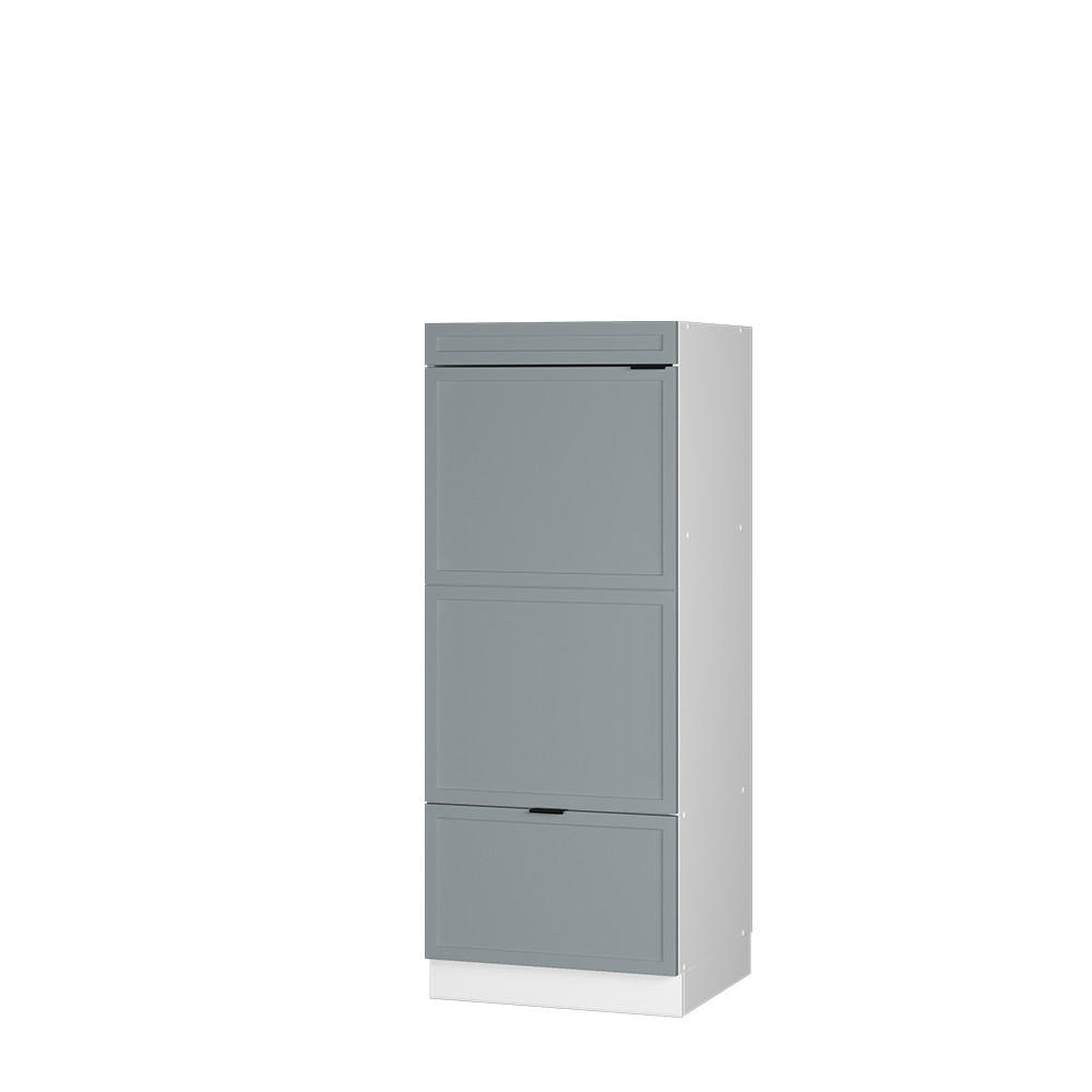 HÖGSKÅP Fame-Line, Ljusblågrå/Vit, 60 cm Ljusblå, Vit 153.6/60/58.1 cm