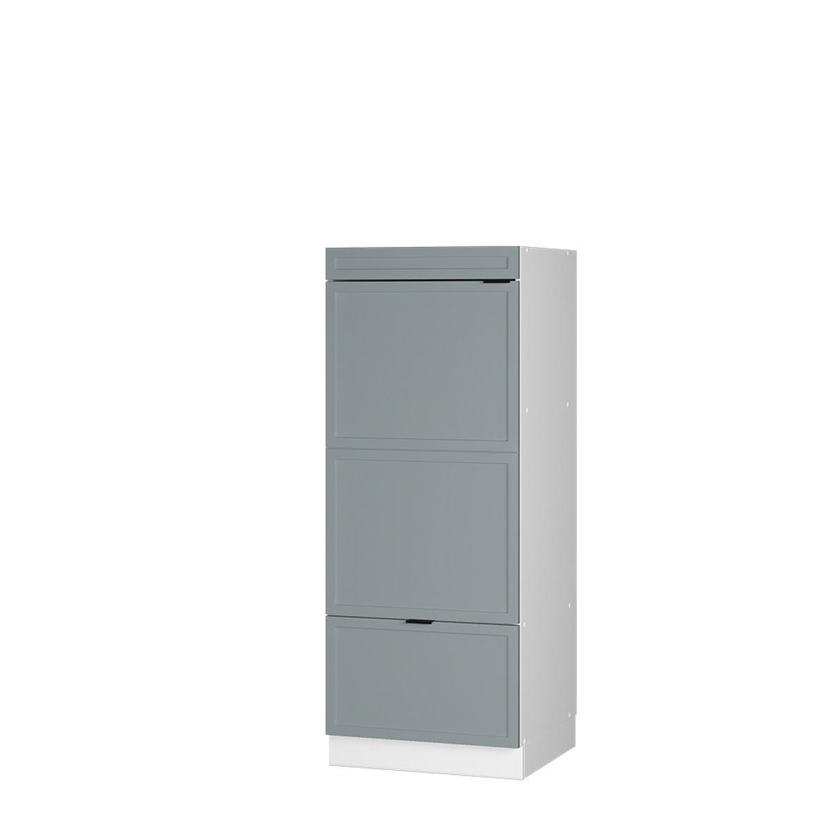 MIKROWELLENSCHRANK Fame-Line Hellblau-grau 60 cm - Blaugrau/Weiß, Holzwerkstoff (60/153.6/58.1cm) - Vicco