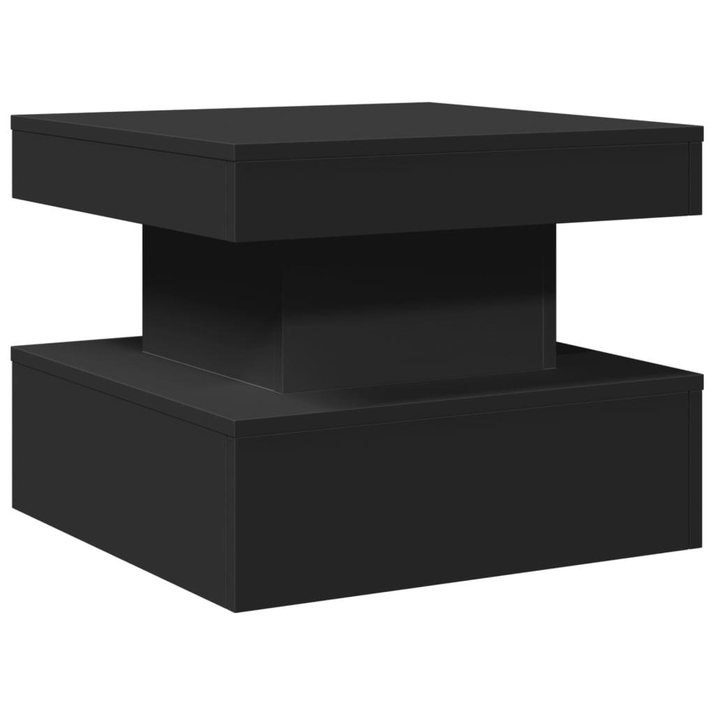 vidaXL Couchtisch Schwarz 50x40x50 cm