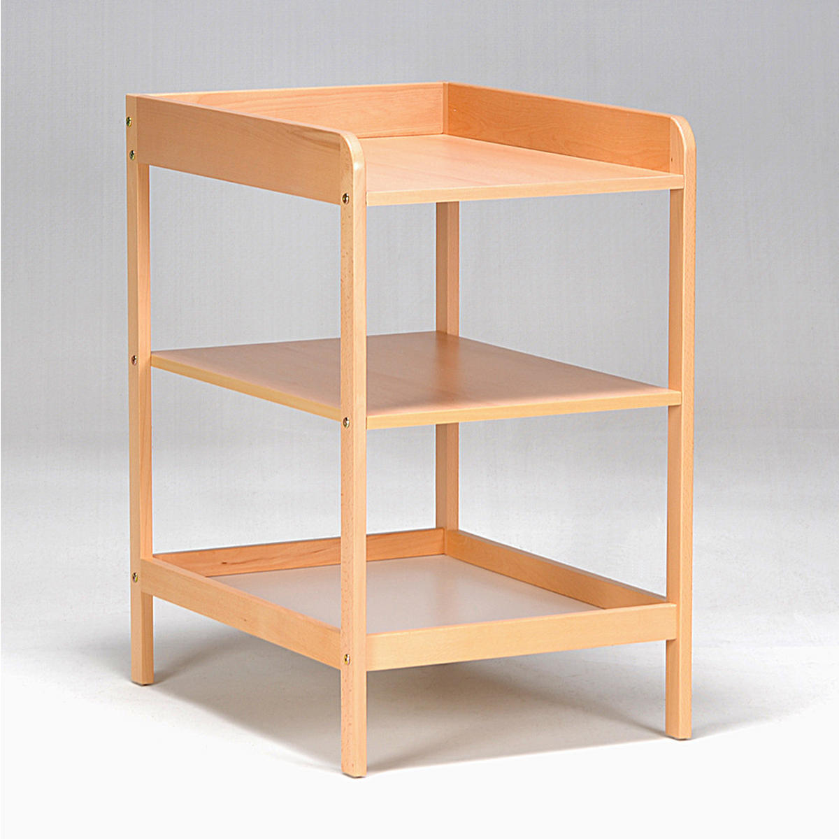 WICKELTISCHE LUDO / NATURFARBE - Naturfarben, Holz (55/90/75cm) - Weber Industries