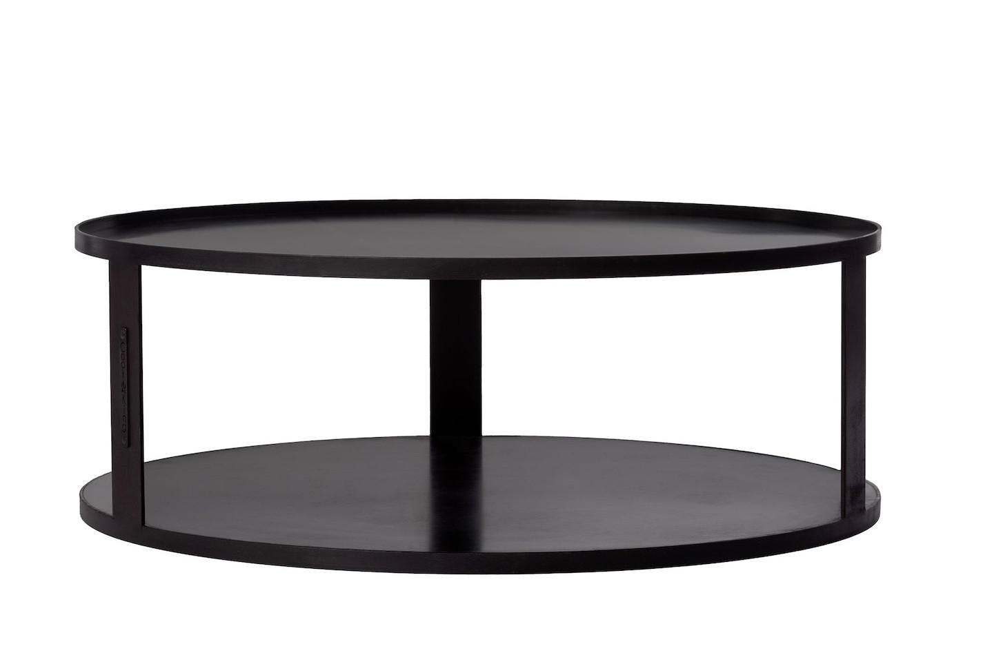 FEUERSCHALENBASIS mit Holzfach 102 cm, rund - Rostfarben, Metall (102/102cm) - Cook King