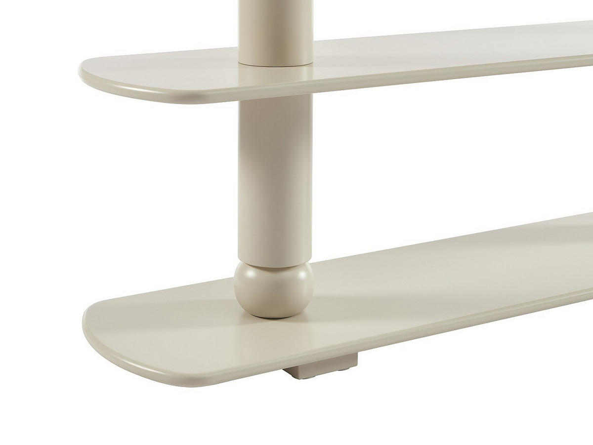 REGAL - 140 cm x 35 cm - holz - beige Topawa - Beige, Holz (140/80.5/35cm) - Vente-Unique