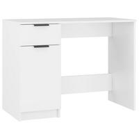 SCHREIBTISCH Weiß 100x50x75 cm Holzwerkstoff - Weiß, Holzwerkstoff (100/50/75cm) - furnicato