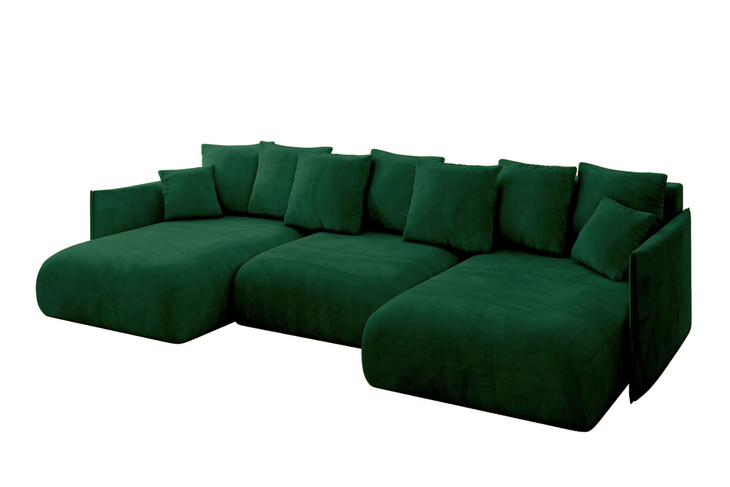 Altdecor Wohnlandschaft Grün 317x72x177 cm