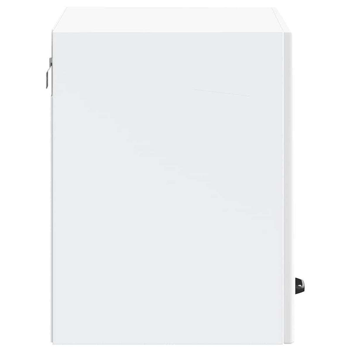 KÜCHENOBERSCHRANK Lucca mit 1 Tür 60/31/40 cm aus Holzwerkstoff Weiß - Weiß, Holz (60/40/31cm) - vidaXL