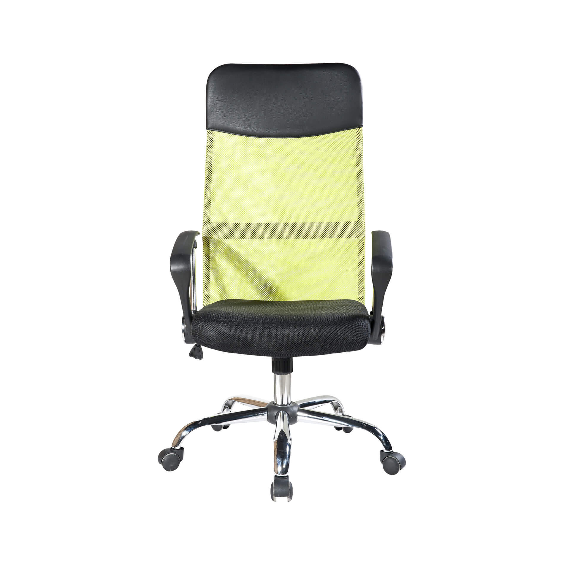 SCHREIBTISCHSTUHL Schwarz 59/58/123 cm - Gelb/Schwarz, Textil (59/123/58cm) - Mobili Rebecca