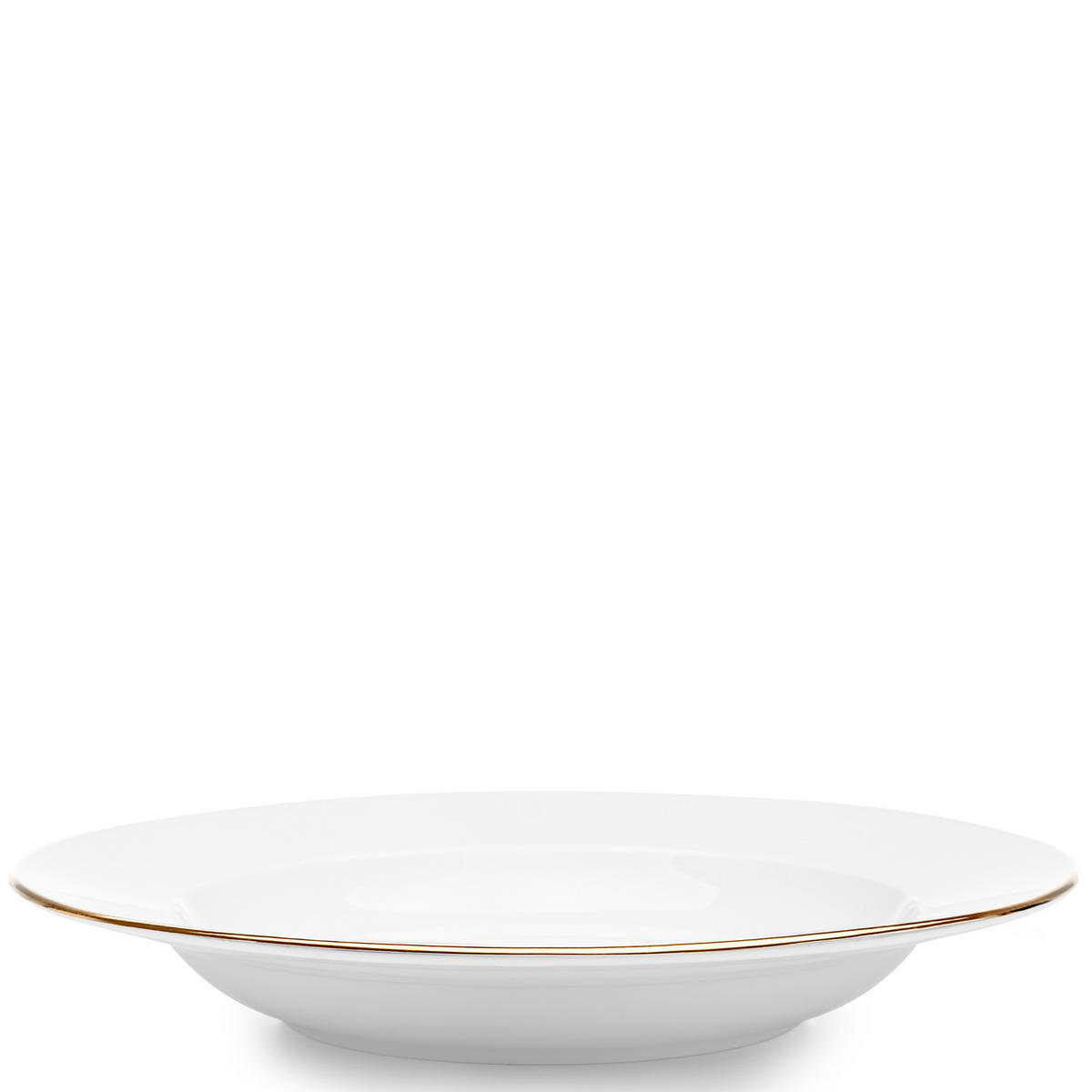 SUPPENTELLER-SET MUSCARI 6-tlg Porzellan, mit gold elementen - Goldfarben, Keramik (22.5cm) - KONSIMO®