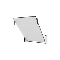 SCHRANKBETT Morphy Studio Modulares SizeFlex- und TypeFlex-System - 140x200, Vertikal - Schwarz, Metall (140/200cm) - WallBedKing