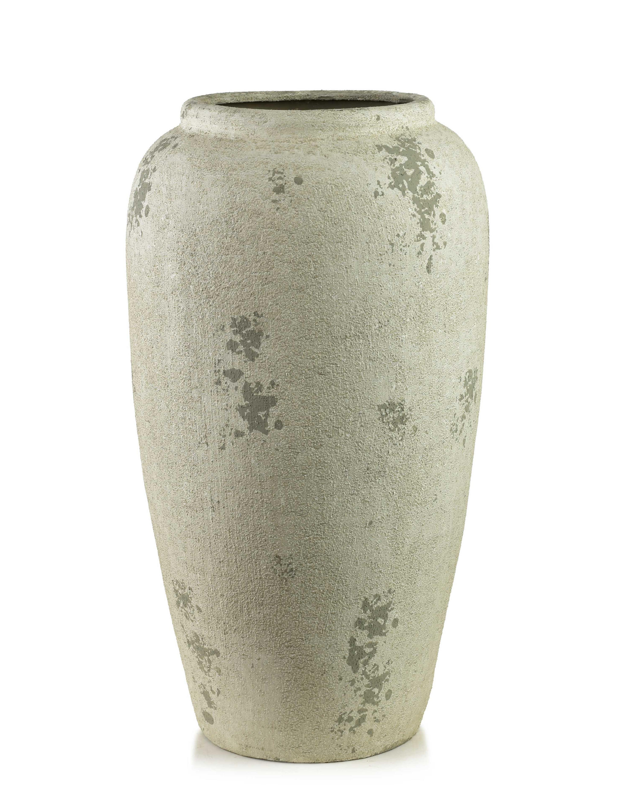 VASE EVRO Beige Keramik - Beige, Keramik (64cm) - Mondex