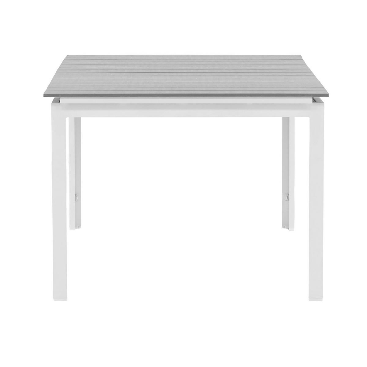 GARTENTISCH - Weiß, Metall (160/100/75cm) - home24