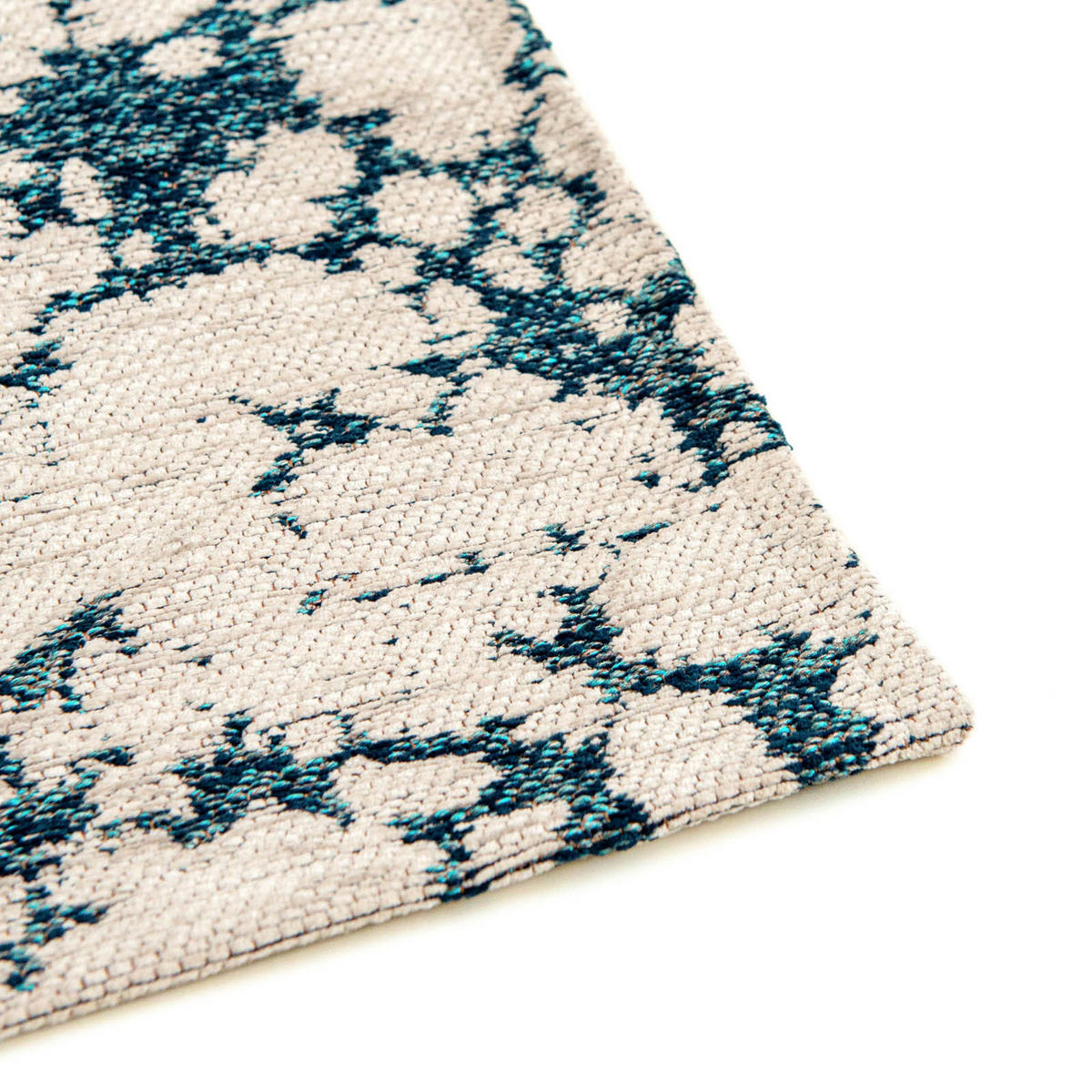 TEPPICH Cloud Skipper Blue 170/240 cm - Weiß, Textil (170/240cm) - Lola&Moi