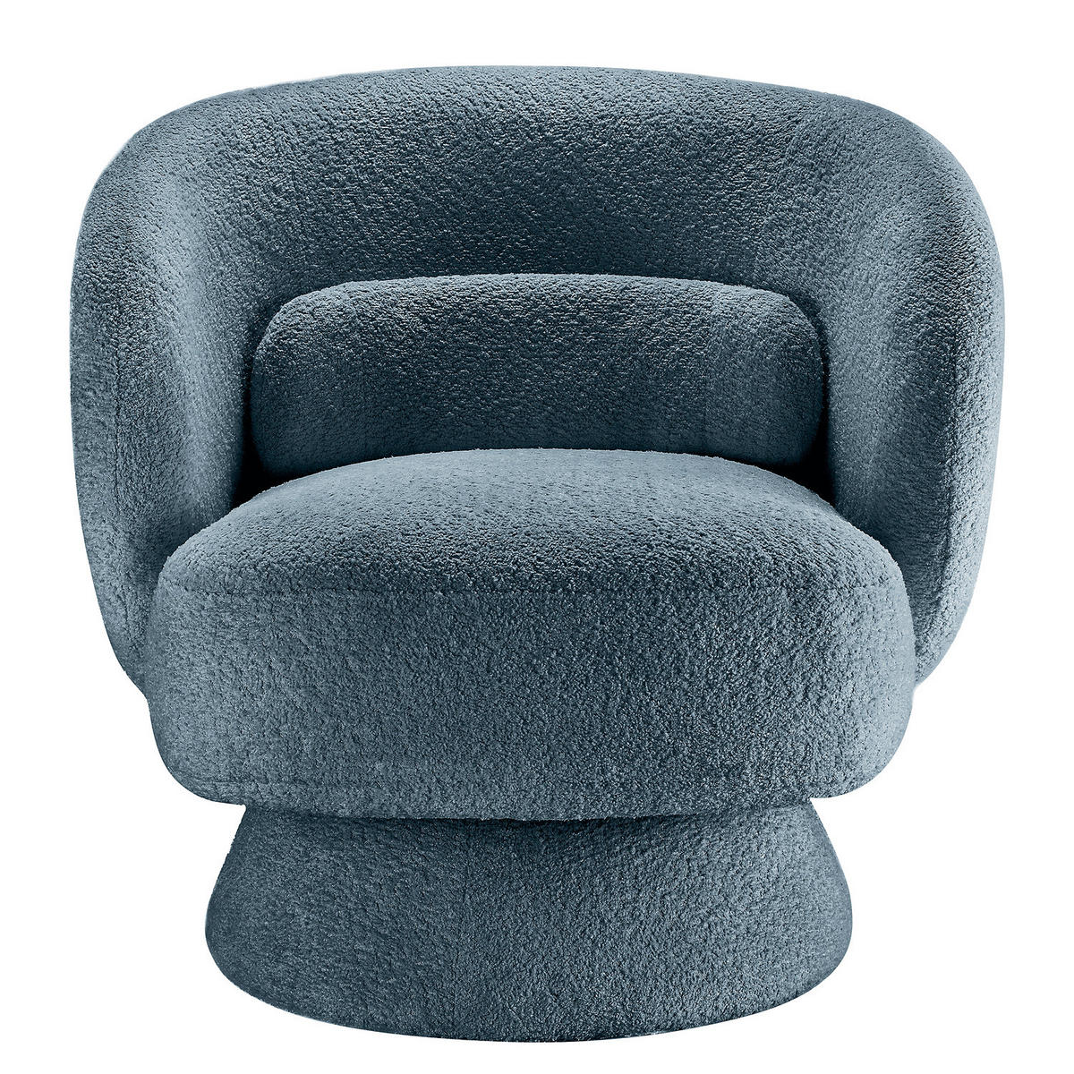 DREHBARER LOUNGESESSEL - Blau, Textil (78/71/76cm) - home24