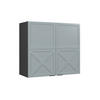 HÄNGESCHRANK Fame-Line Hellblau-grau 80 cm - Anthrazit/Hellblau, Holzwerkstoff (80/72/34.1cm) - Vicco