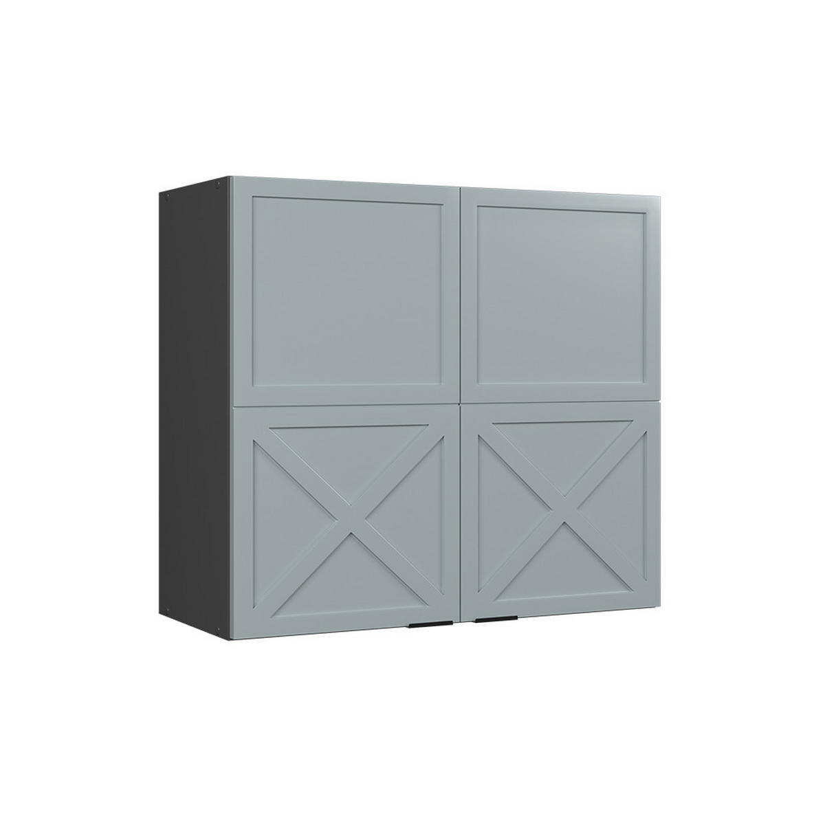 HÄNGESCHRANK Fame-Line Hellblau-grau 80 cm - Anthrazit/Hellblau, Holzwerkstoff (80/72/34.1cm) - Vicco