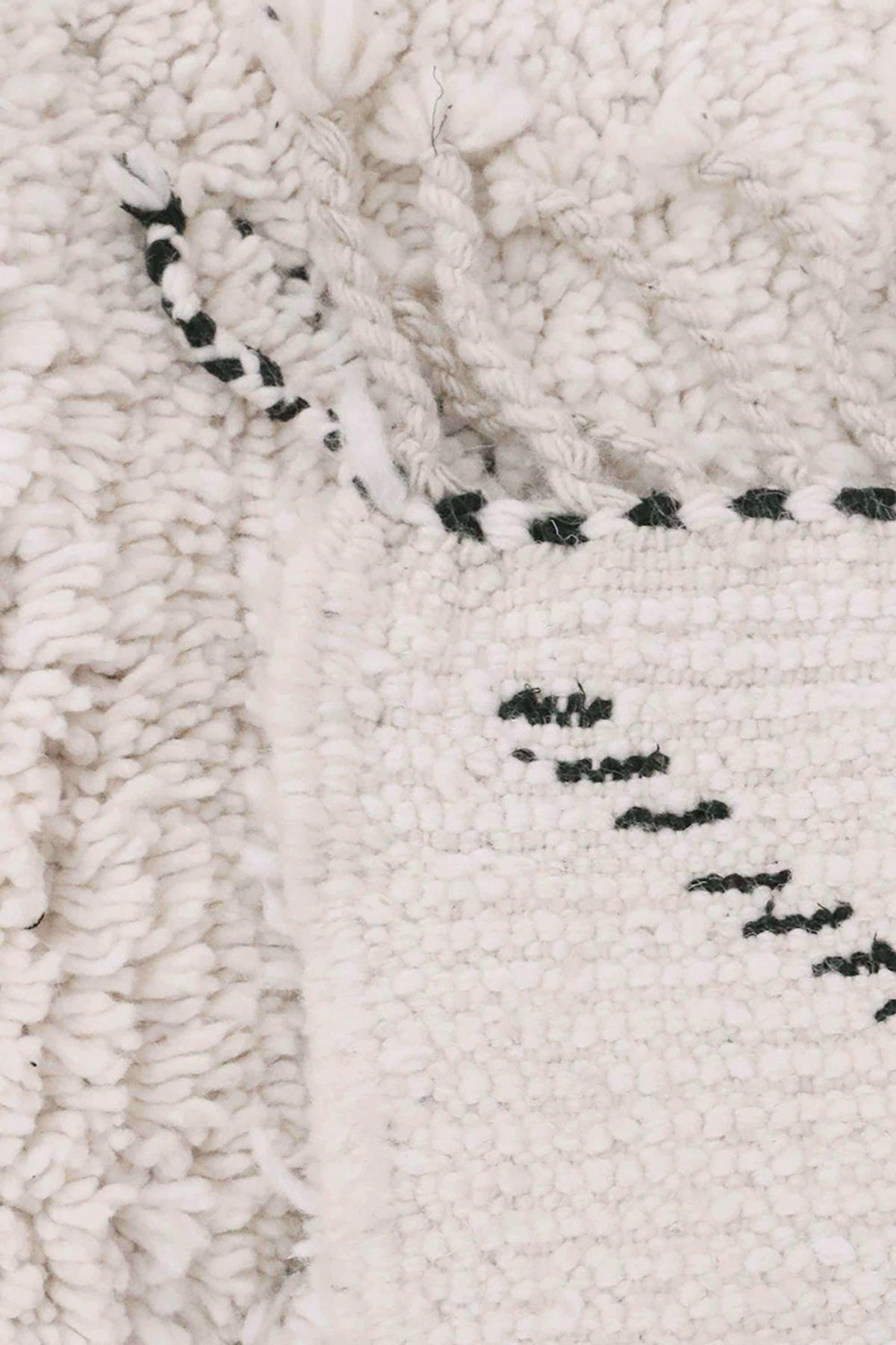 BERBERTEPPICH aus reiner Wolle 153x 248 cm - Beige, Naturmaterialien (153/248cm) - AFK Living