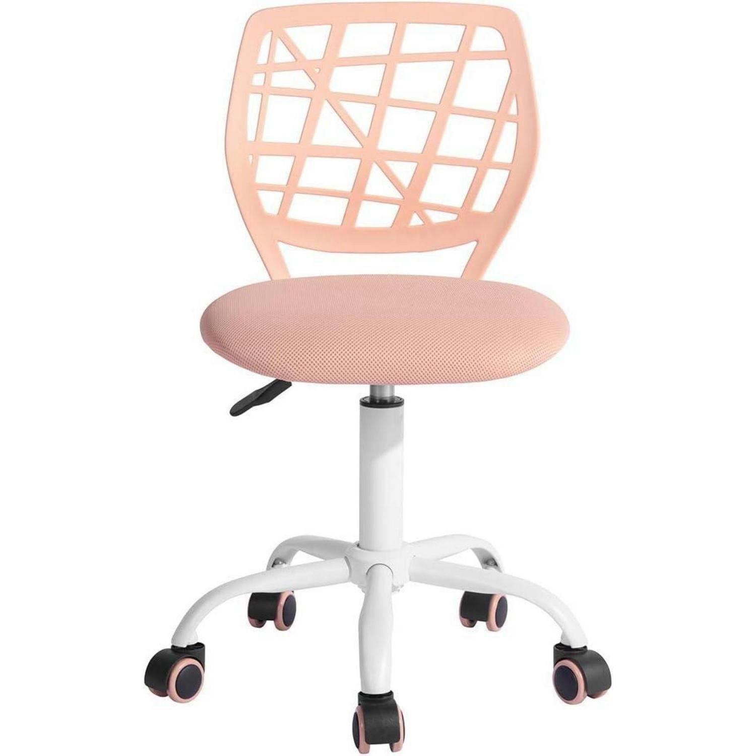 BÜROSTUHL höhenverstellbar Stoff Hellrosa - Rosa, Kunststoff (45.5/75/31.5cm)