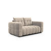SOFA CLOUDI 2-Sitzer, beige - Beige/Schwarz, Holz/Textil (181/89/104cm) - Courtois Laville