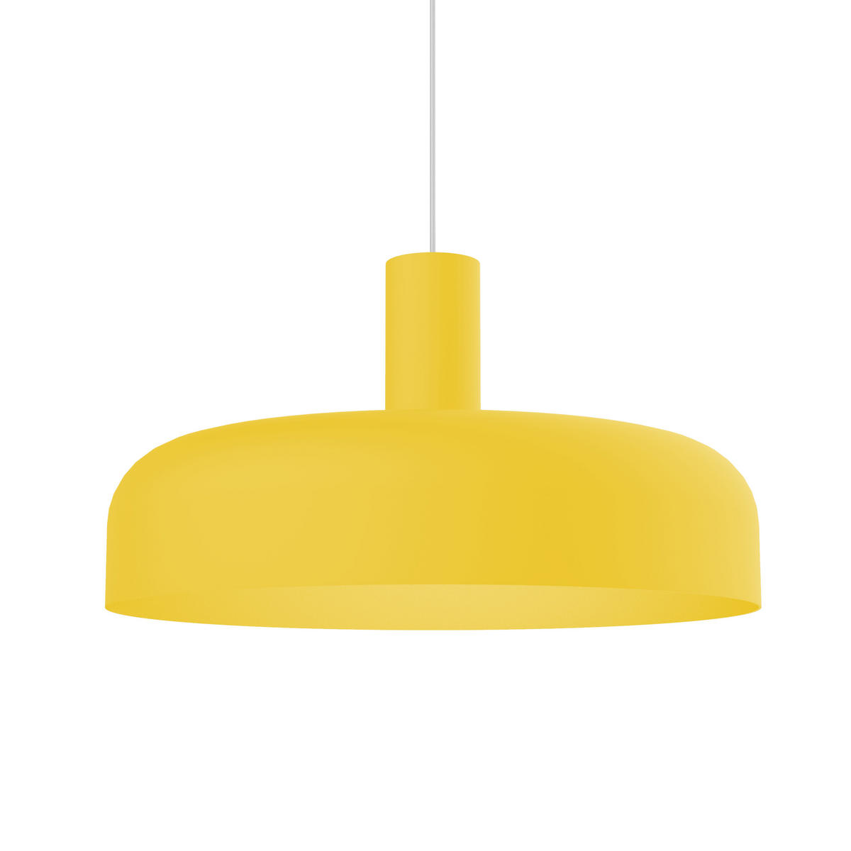 HÄNGELEUCHTE - Gelb, Metall (40/40/10cm) - Lumicom