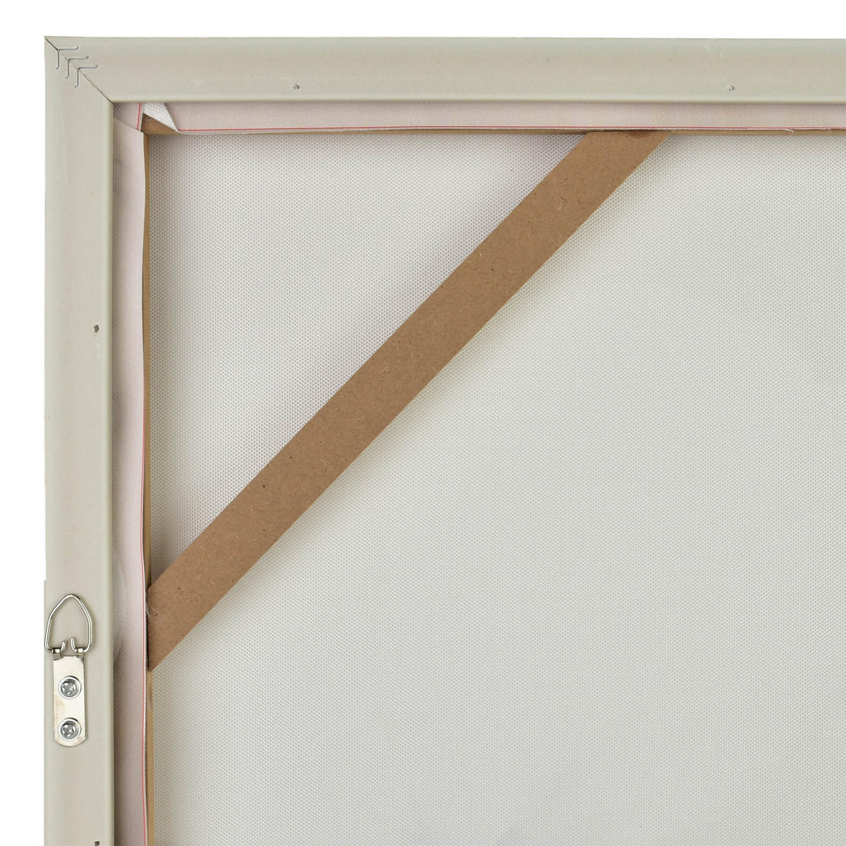 BILD Inga 2er Set 50/3/70 cm Kunstoff - Weiß, Kunststoff (50/70cm) - Mondex