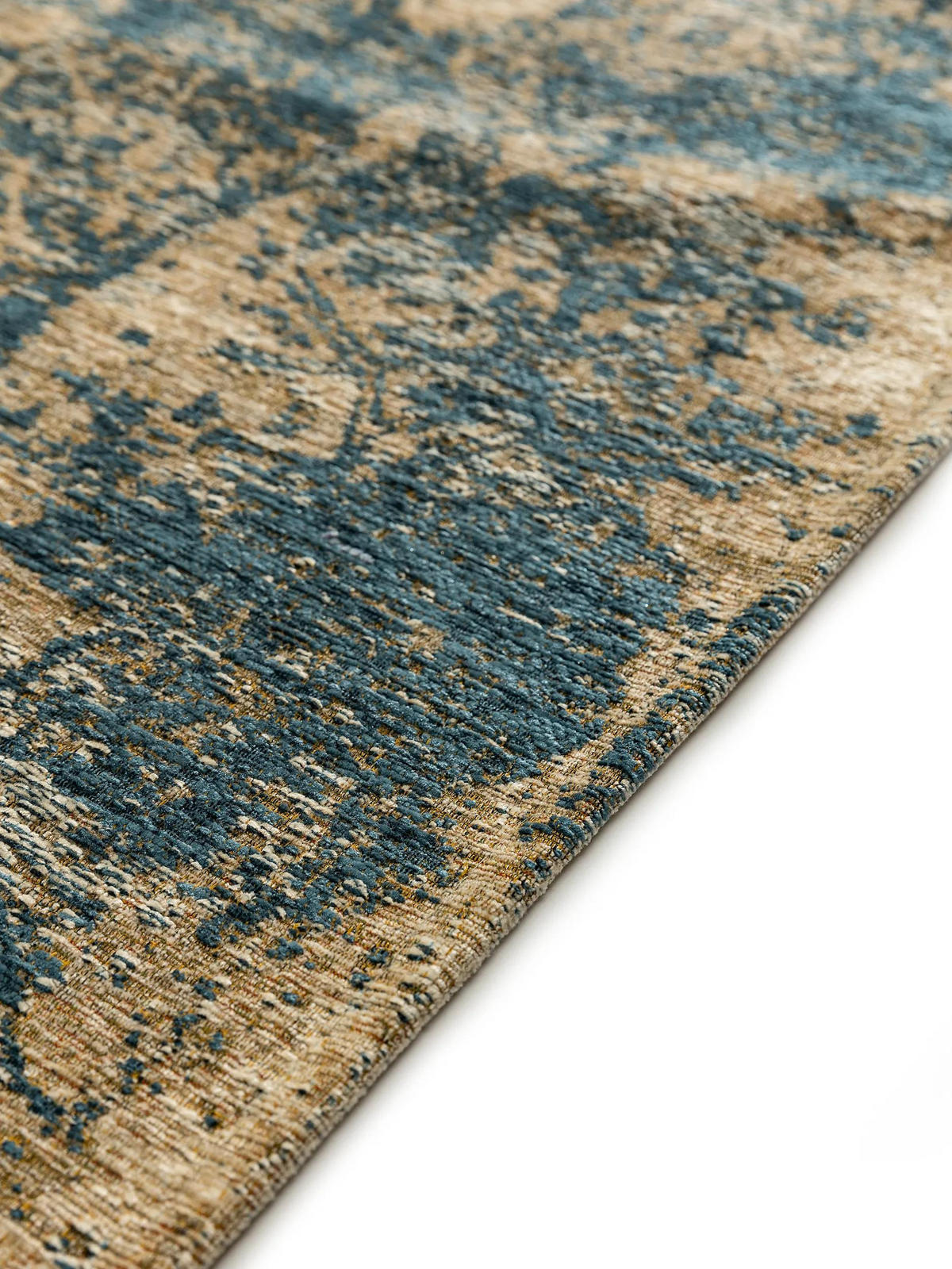 FLACHGEWEBETEPPICH Frencie Beige 80x165 cm - Beige, Textil (80/165cm) - benuta Nest