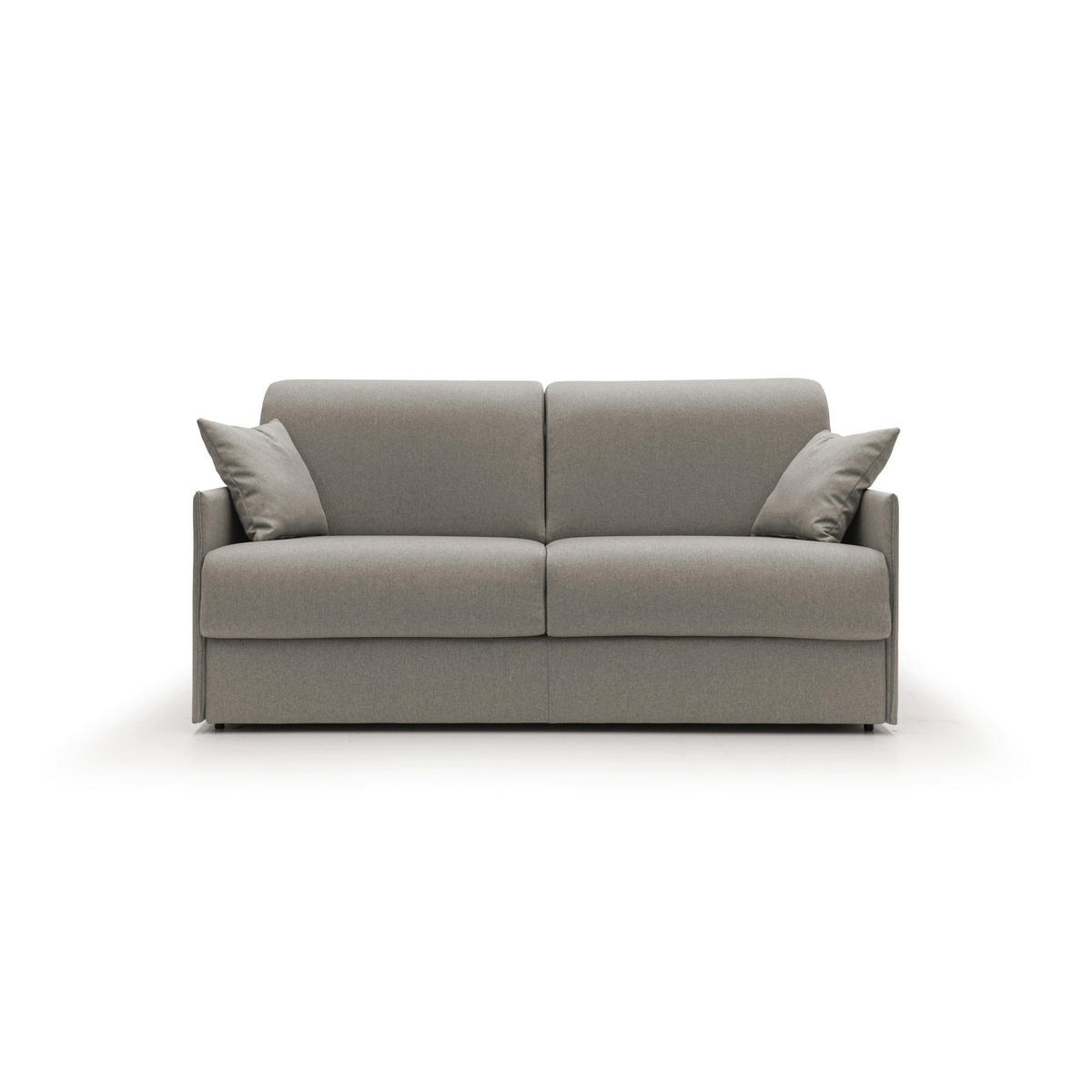 SCHLAFSOFA Evans - Taupe, Textil (189/96/96cm) - Divani.store