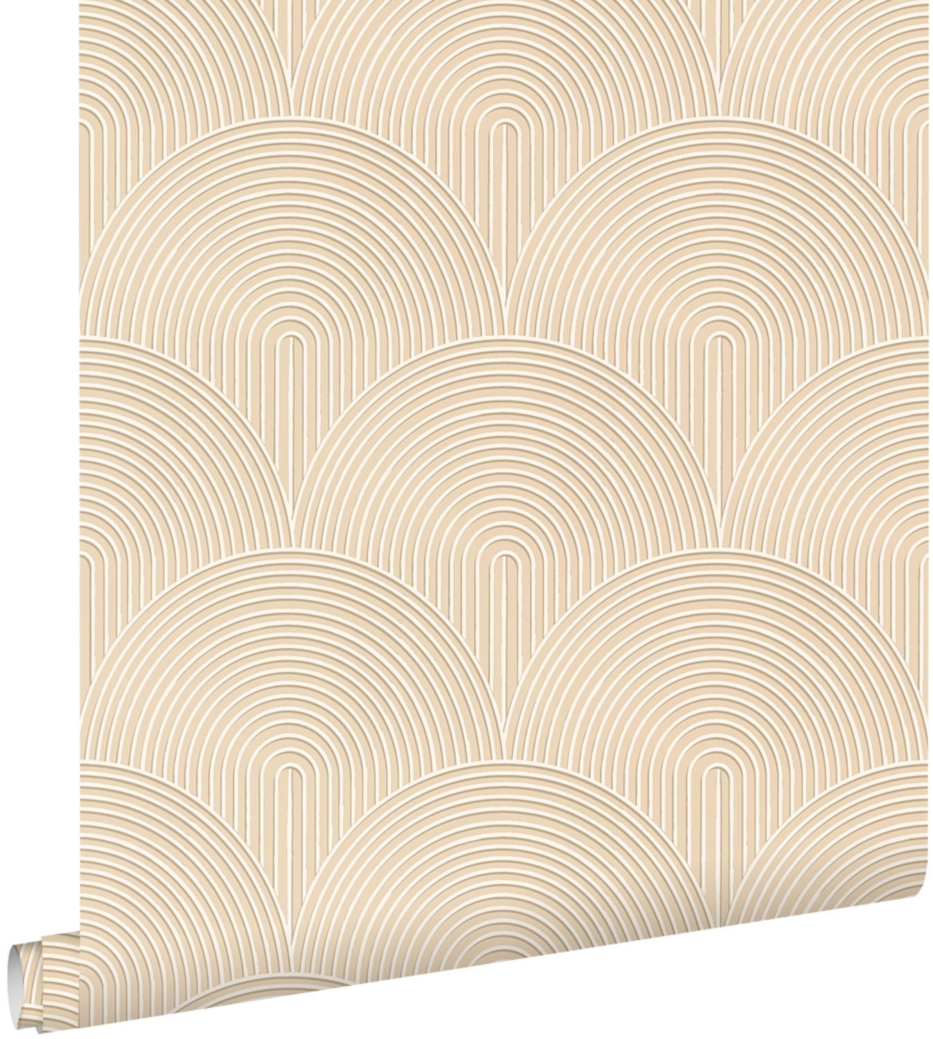 TAPETE 3D Muster 50 x 900 cm - Beige, Papier (50/900cm) - ESTAhome