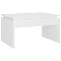 COUCHTISCH Weiß 68x50x38 cm Holzwerkstoff - Weiß, Holzwerkstoff (68/50/38cm) - furnicato