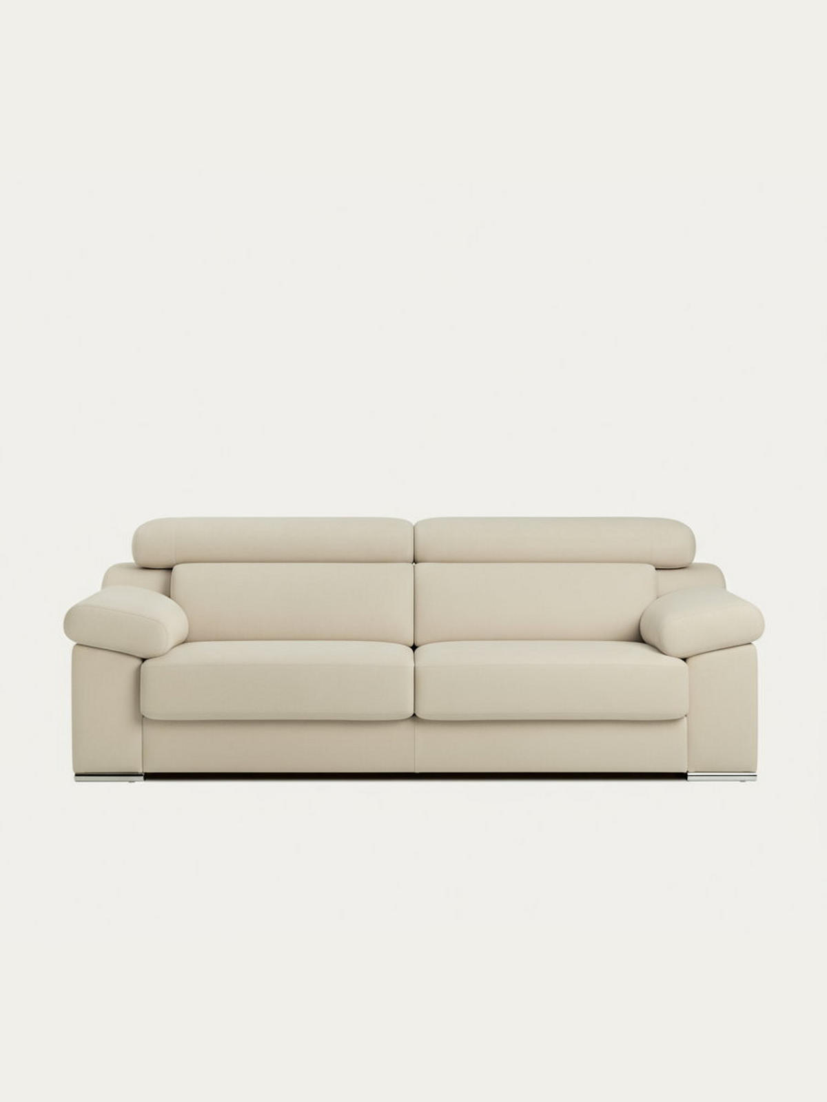 SOFA 3-SITZER Dolmen Beige 234 cm x 101 cm - Beige, Textil (234/101/104cm) - Kenay Home