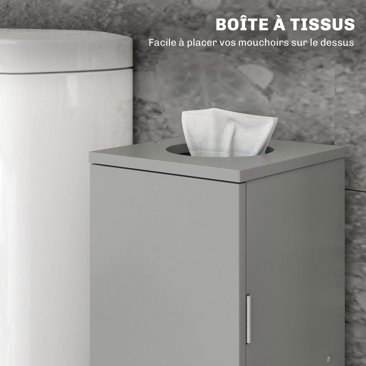 TOILETTENPAPIERHALTER DE-12466 3 Ebenen mit Auslass Schwarz - Schwarz, Holzwerkstoff (19.5/65/19.5cm) - ComfortXL