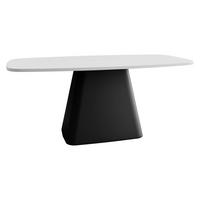 COUCHTISCH Noa - Schwarz/Weiß, Holzwerkstoff/Metall (60/120/48cm) - MIRJAN24