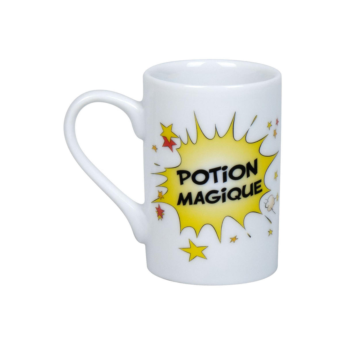 KAFFEEBECHER Asterix - Potion Magique französisch - Naturfarben, Keramik (0.43L) - Könitz