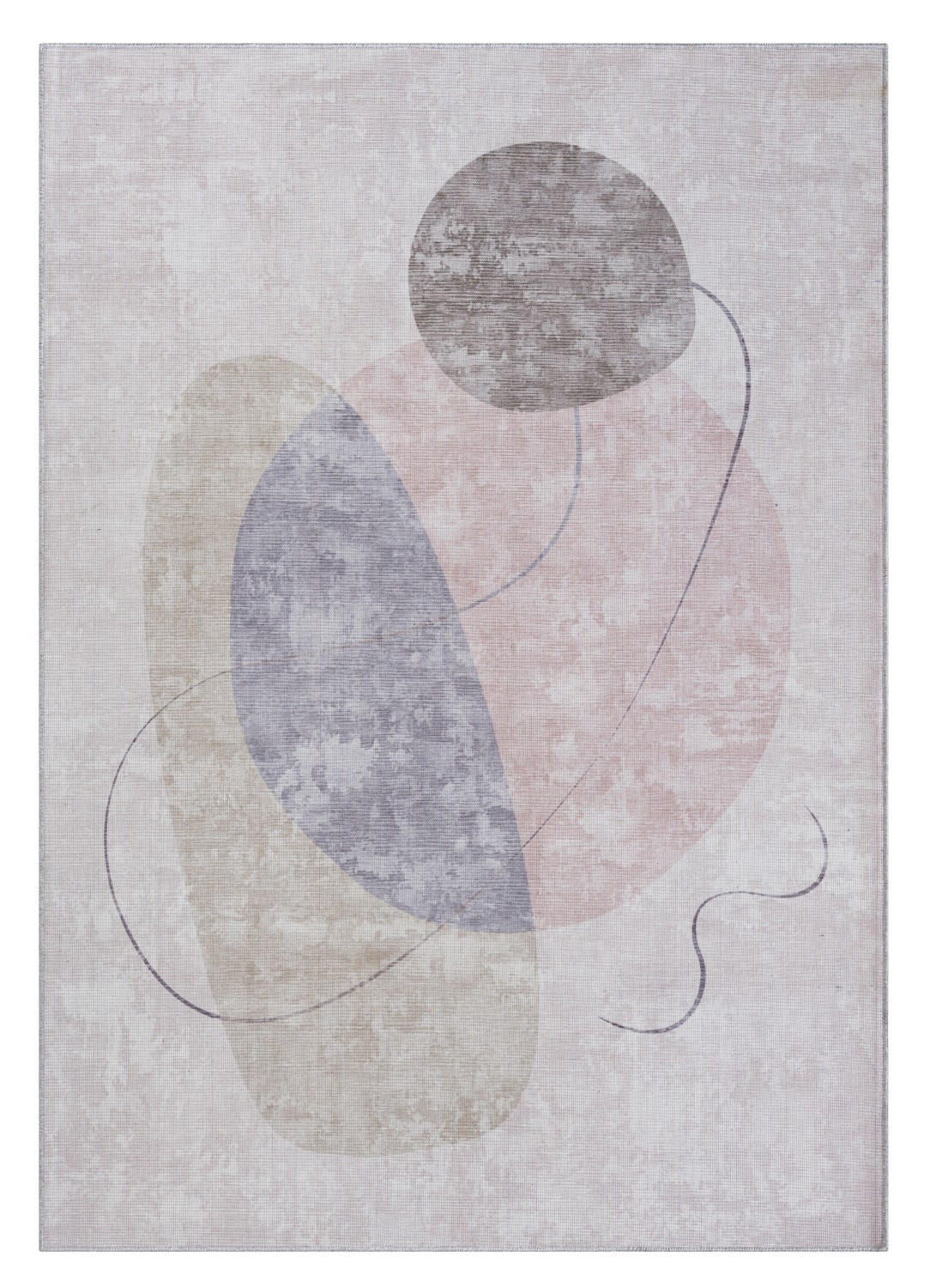 TEPPICH Isla II Pastellgrün,Mauve,Kaschmir 160/230 cm - Pastellgrün, Textil (160/230cm) - My-Rug