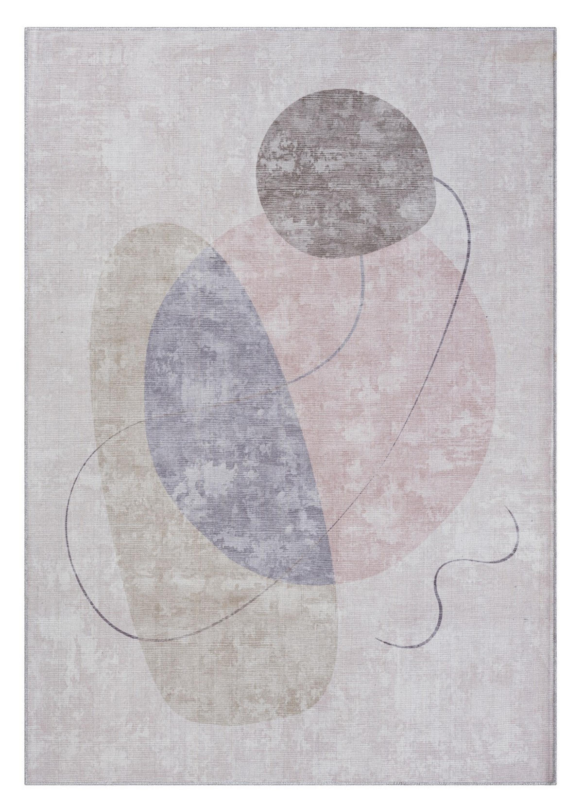 TEPPICH Isla II Pastellgrün,Mauve,Kaschmir 160/230 cm - Pastellgrün, Textil (160/230cm) - My-Rug