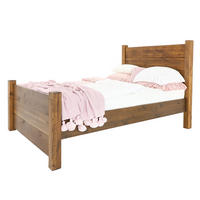 BETT aus Massivholz Rustyk Dobromir 140x200 - Dunkelbraun, Holz (140/200cm) - Seart