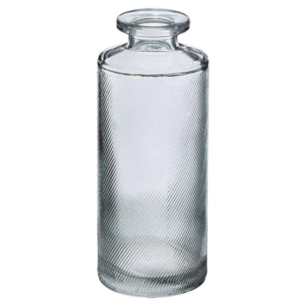 GLASVASE 3er-Set Single 5,4/5,4/13,2 cm - Grün, Glas (5.4/13.2cm) - Atmosphera Createur d´interieur