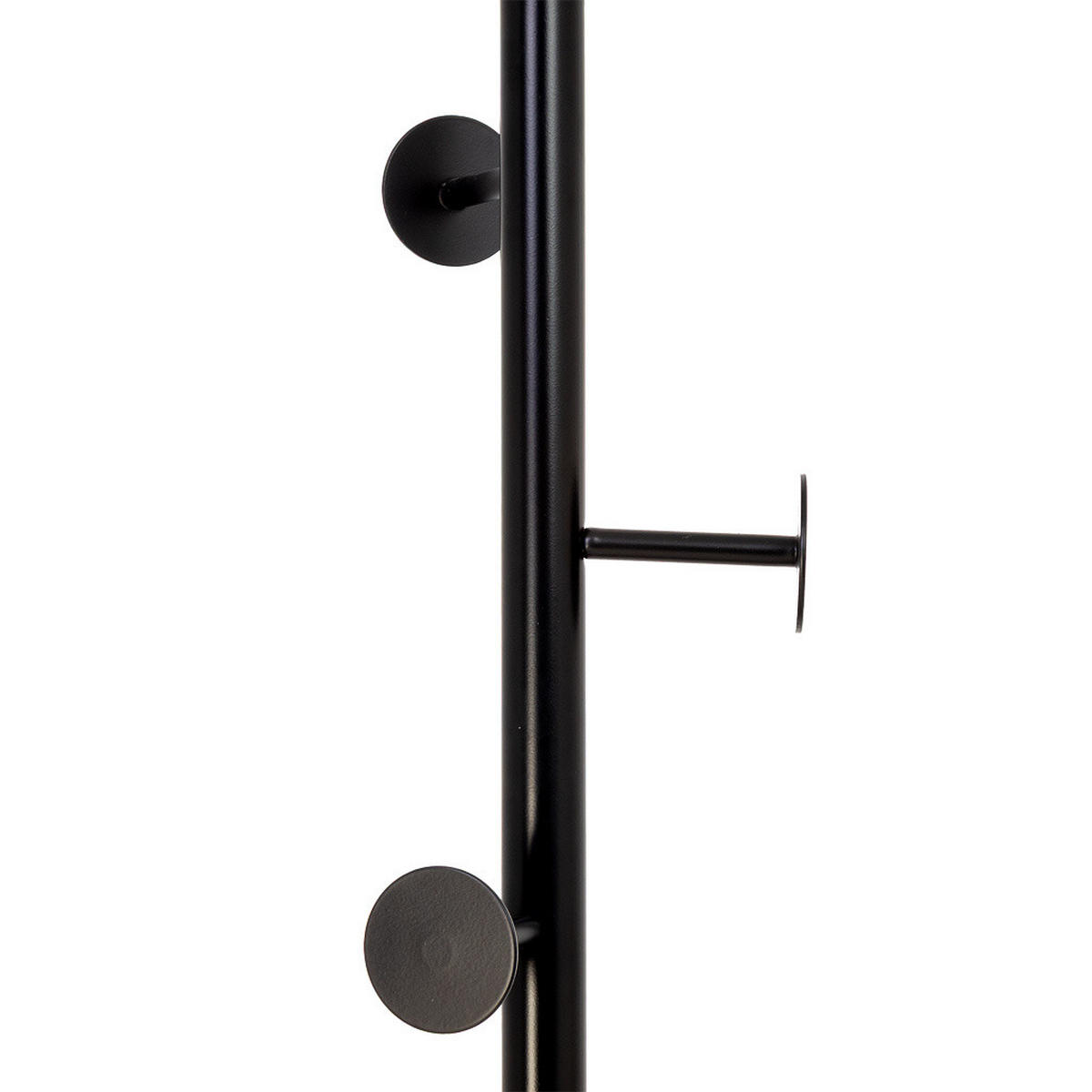 GARDEROBE aus metall - Schwarz, Metall (36/178/36cm) - Wanderlust