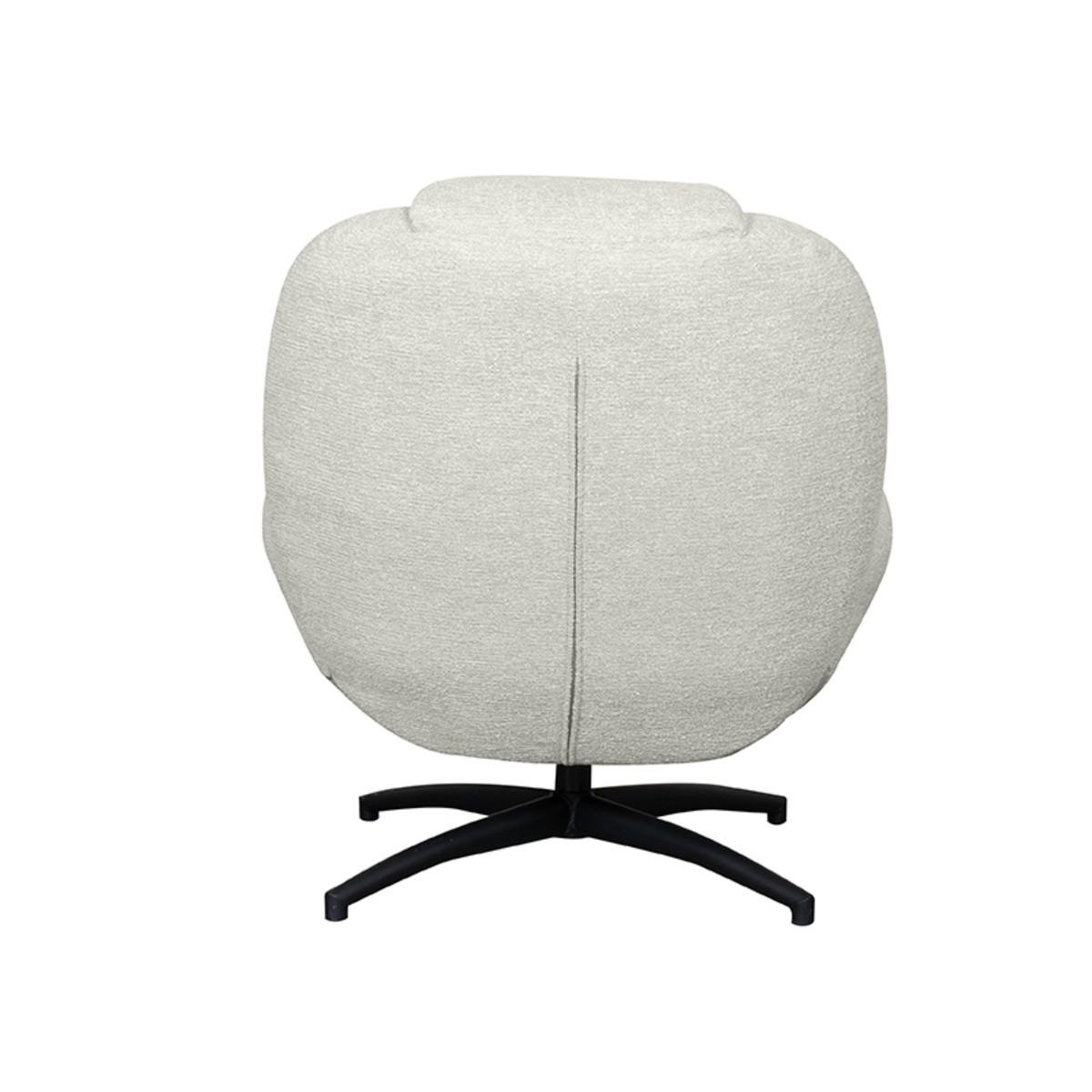 SESSEL Clayton Beige 89/82/91 cm - Creme, Textil (82/91/89cm) - LABEL51
