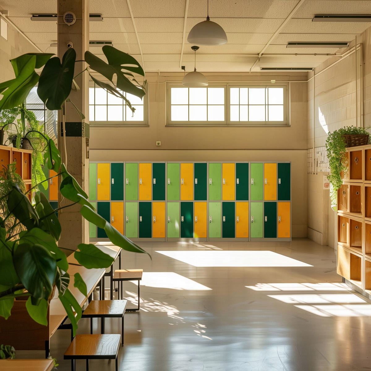 KLEIDERSPIND IGOREK - Gelb/Grau, Metall (90/150/45cm) - Jan Nowak