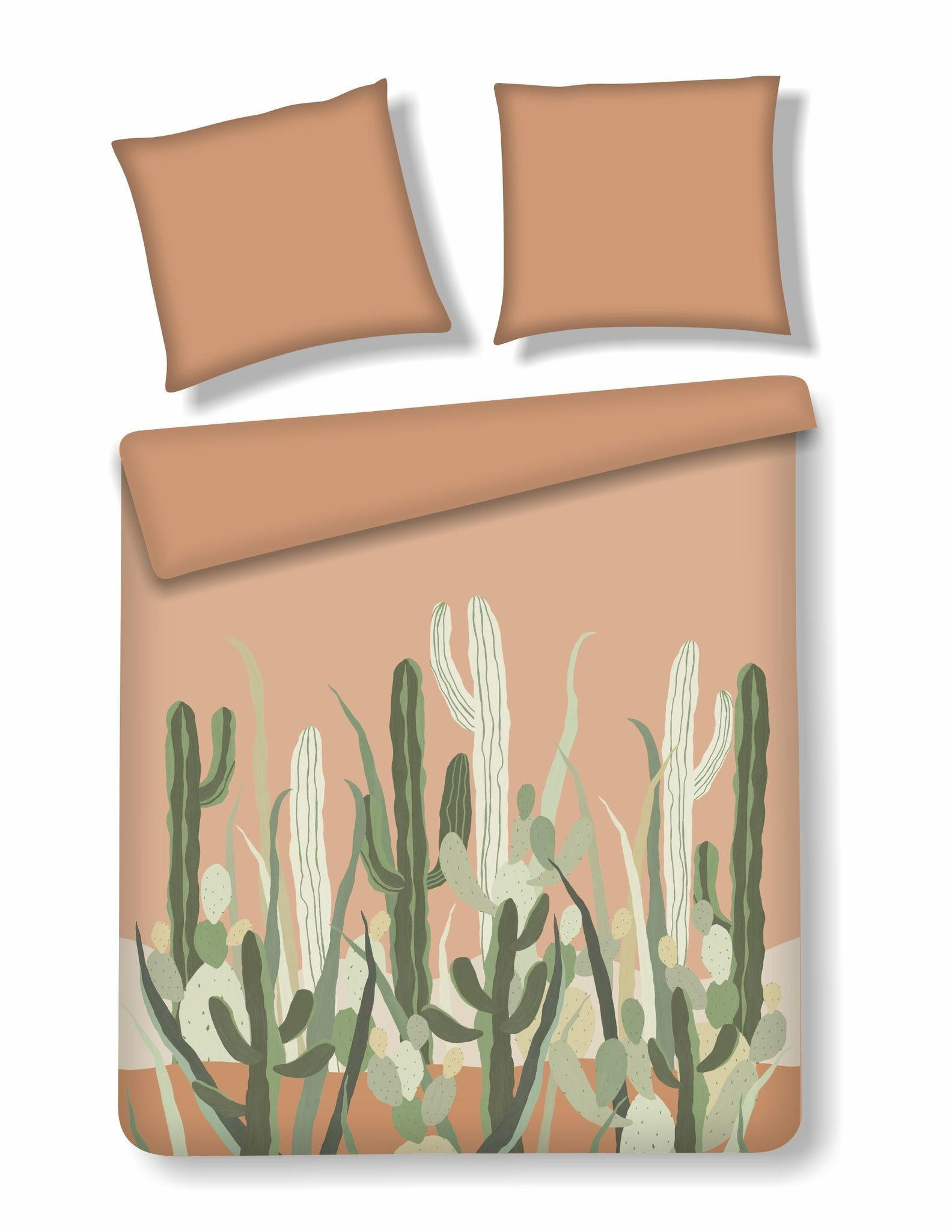 BETTWÄSCHE Kalyteros - Orange, Textil (200/220cm) - home&you