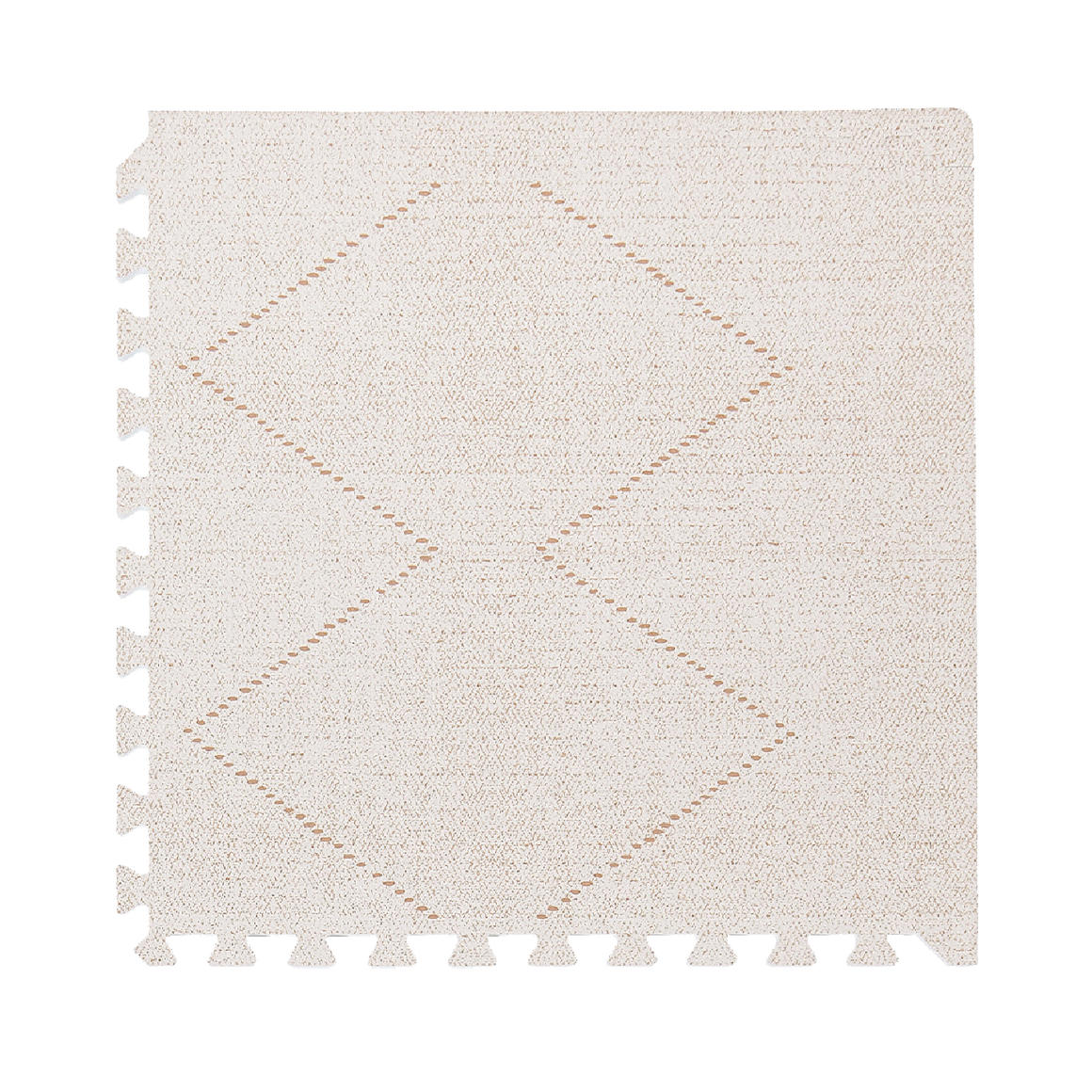 SPIELMATTE Tulum Bone beige 120x180 - Creme, Kunststoff (120/180cm)
