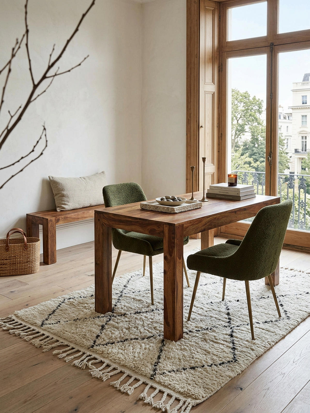 ESSTISCH Massivholz Akazie Rechteckig Handgefertigt NAKO, Braun 120x60x76 cm - Dunkelbraun/Braun, Holz (60/120/76cm) - KADIMA DESIGN