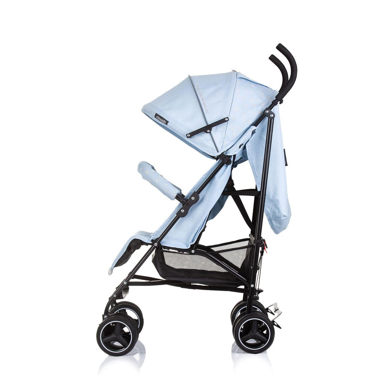 BUGGY Milano blau Buggy bis 22 kg, Rückenlehne verstellbar, faltbar - Blau, Metall (60/49/105cm) - Chipolino