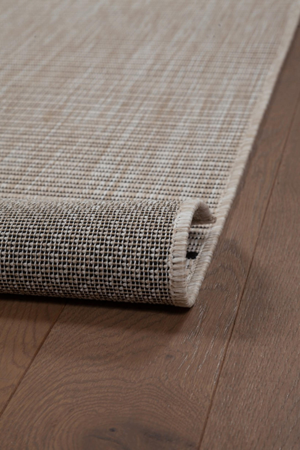 TEPPICH modern Flachgewebe GRAZIELLA Beige 120 x 170 cm - Beige, Textil (120/170cm) - Novatrend