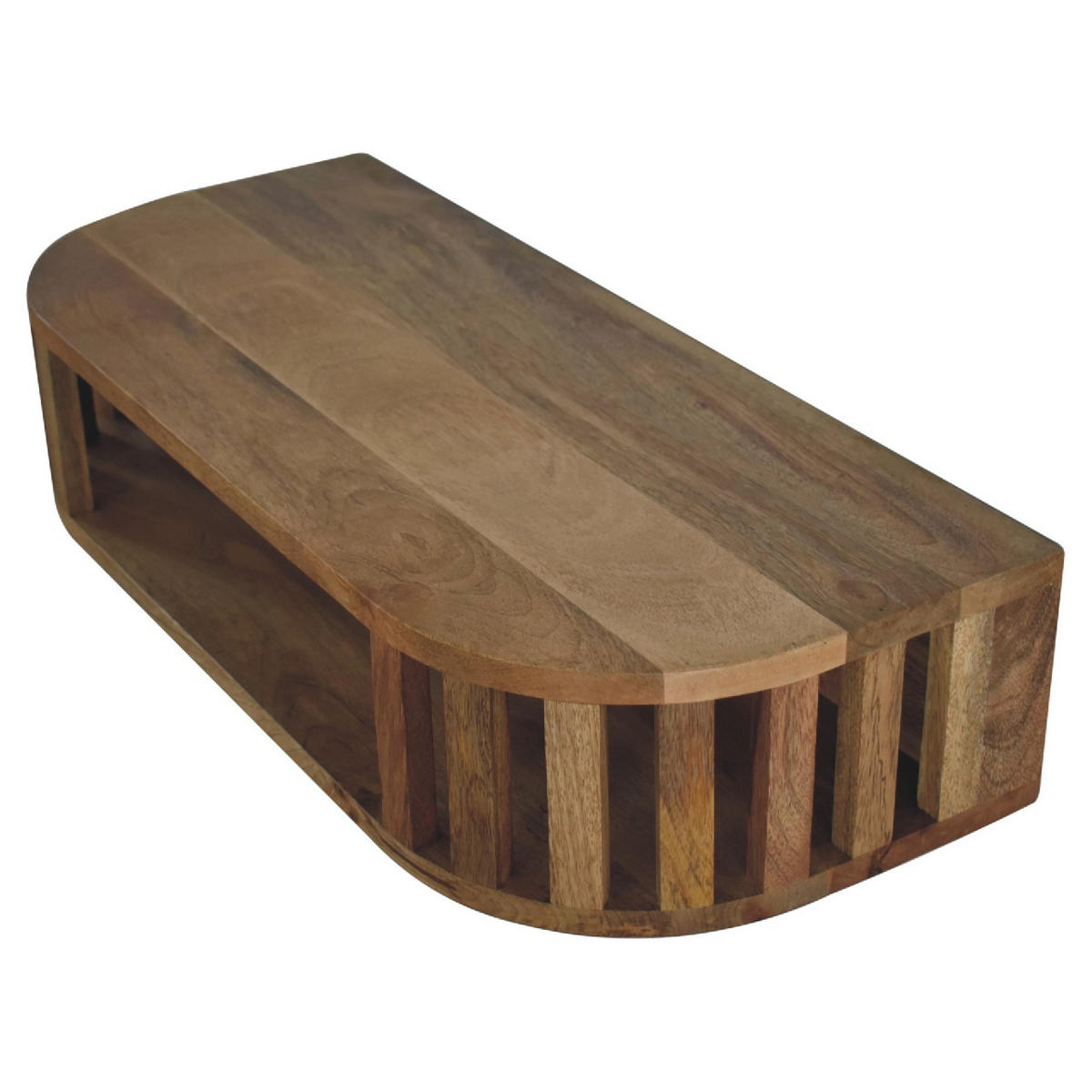 VISEĆI KONZOLNI STOL Ariella - smeđa, drvo (70/30/15cm) - Artisan Furniture