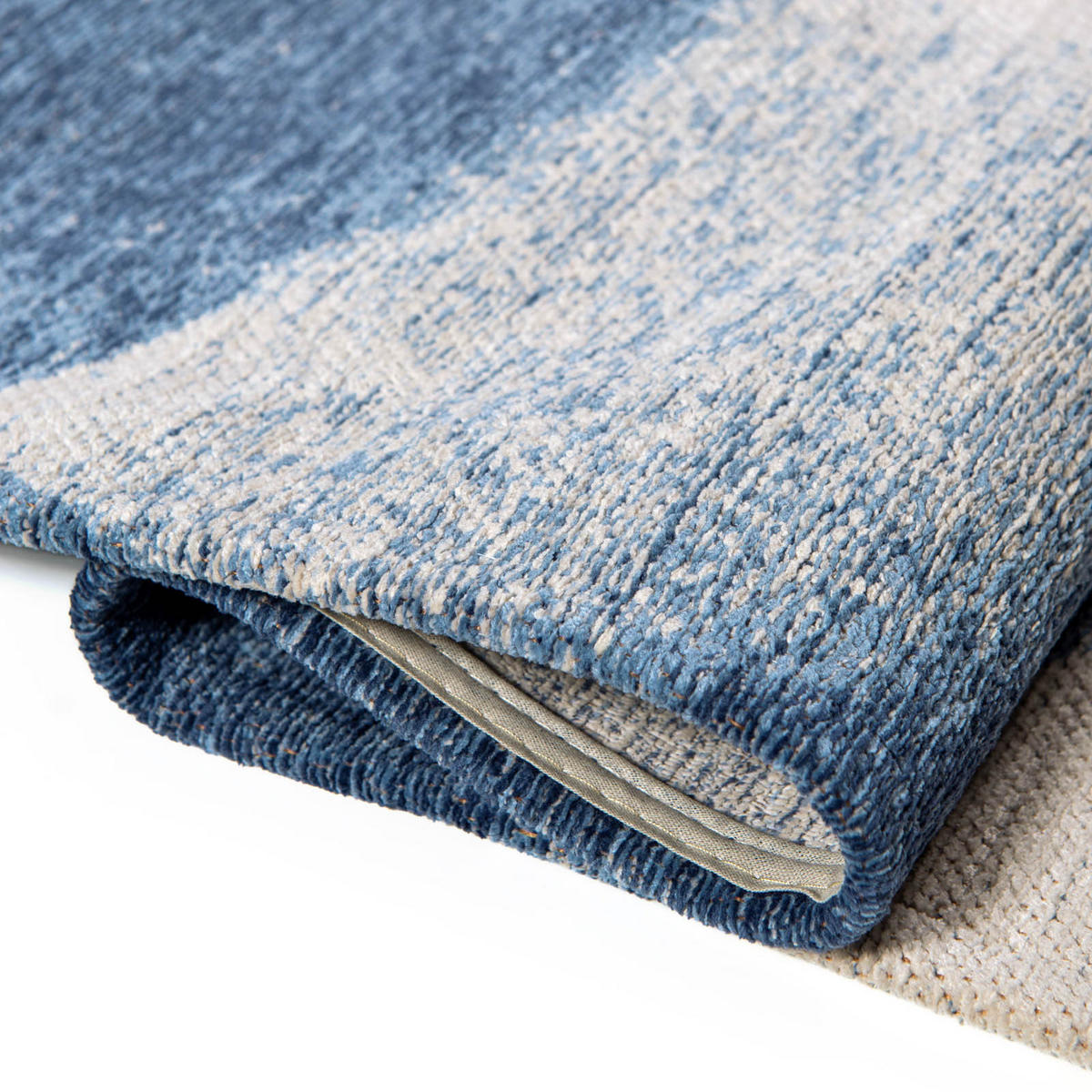 TEPPICH My way Ink 240/340 cm - Blau, Textil (240/340cm) - Lola&Moi